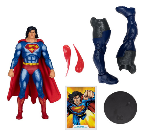 Dc Build-a Darksaid Justice League Task Force Mcfarlane Toys (Usado)
