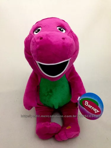 Dinossauro roxo barney crianças boneca de pelúcia brinquedo de pelúcia  presente de aniversário