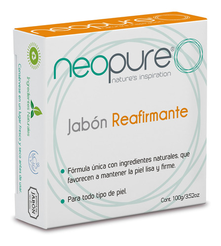 Jabón Neopure Reafirmante Caja Con Una Barra De 100g