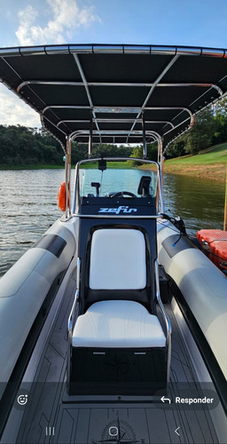 Bote Zefir G500, Com Motor Mercury 100hp Com Apenas 60h.