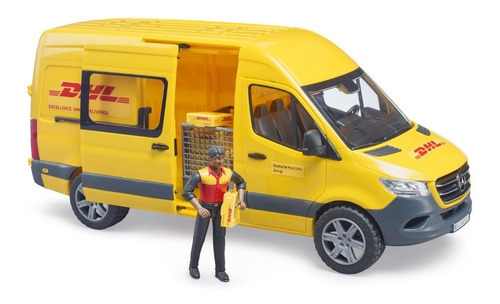 Juguetes Bruder Mb Sprinter Dhl With Driver  2671