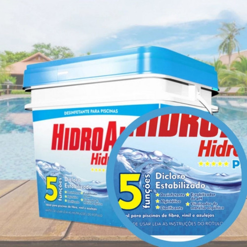 Cloro Granulado Hidrosan Penta Hidroall 10kg