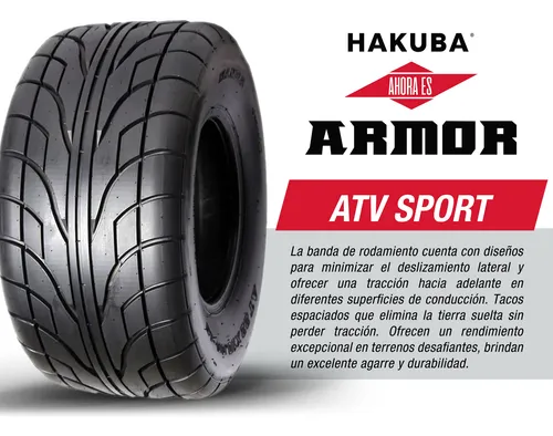 Llanta Cuatrimoto Atv 22x10-10 P349 Tl 39n 4pr Hakuba-armor