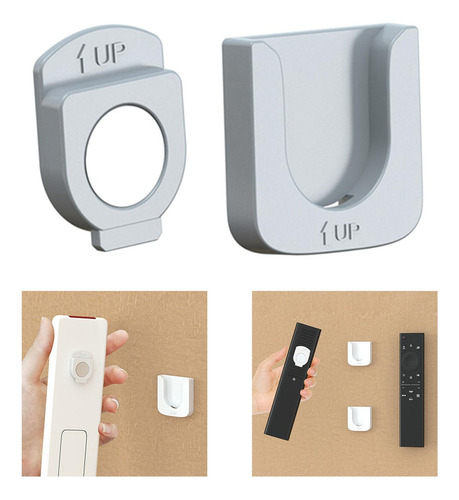 2 Suporte De Controle Remoto Magnético De 2 A 6 4cmx4cmx1cm