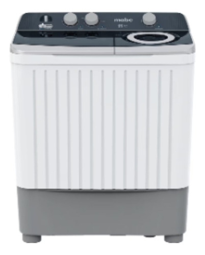Lavadora 2 Tinas 11kg Mabe Lmdx1123hbab Ort Color Blanco