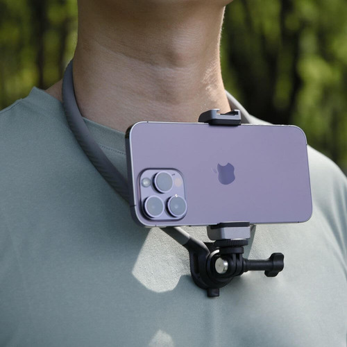 Alça De Pescoço Com Suporte Para Gopro E Celular Pgytech