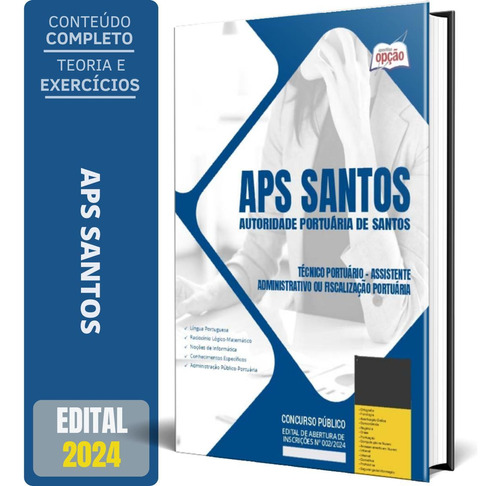 Apostila Aps Santos 2024 Técnico Portuário Assistente