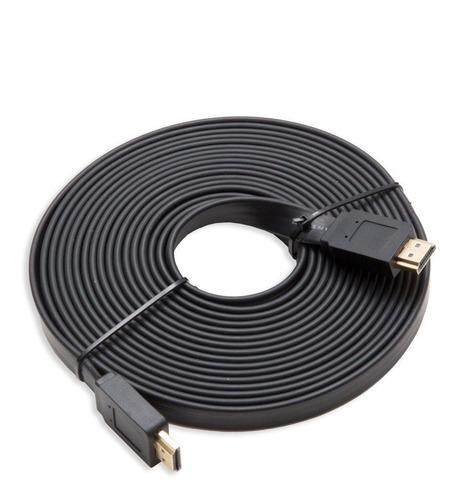 Cable Hdmi Plano 1.4ver 3d, Ultra Hd,  De 1.8mts