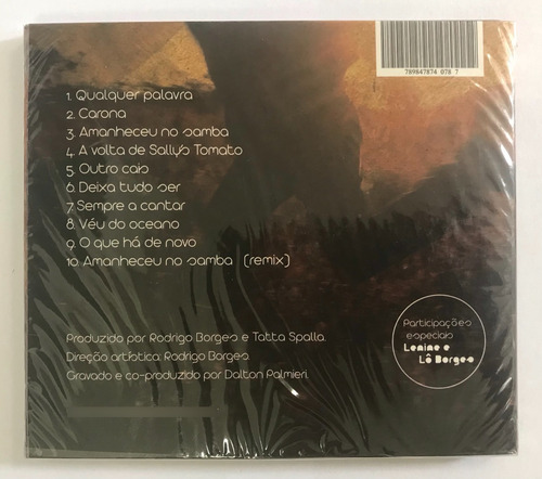 Cd Rodrigo Borges Qualquer Palavra Lô Borges Lenine Lacrado