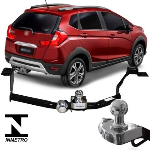 Engate Honda Wr-v 2017 A 2021 Reboque Tração 468 Kg