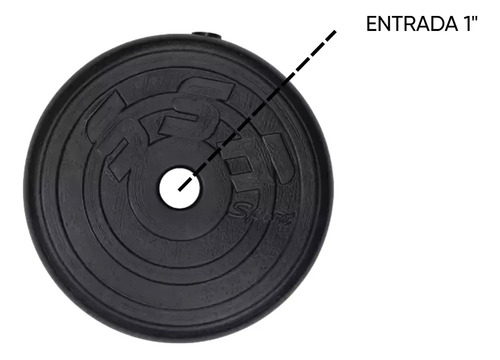 Kit De Barras Y Discos Ssr Sport Plus 120 Lb
