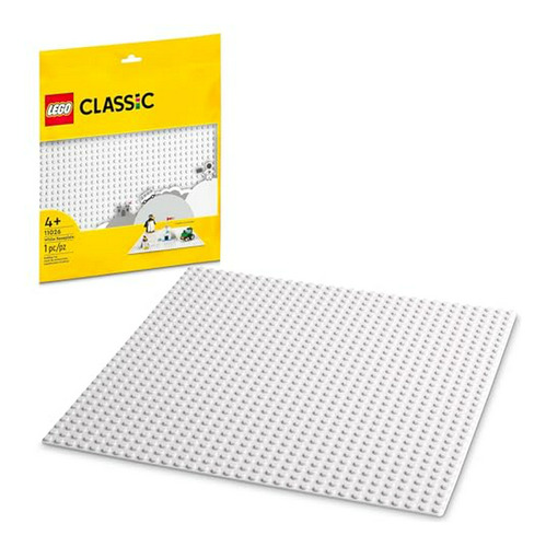 Plataforma  Blanca Cuadrada 32x32, Ideal Para Construir Y Ju