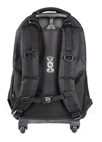 Imagen 5 de 10 de Mochila Biwo Con Carro 2 Ruedas Portanotebook Carry On