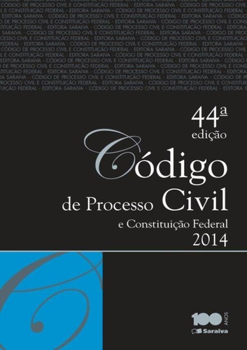Codigo De Processo Civil Tradicional - 44º Ed