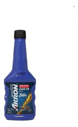 Aceite Para Moto Aceite 2 Tiempos 1 Pza Akron 250 Ml 50 A 1