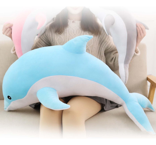 Juguete De Peluche De Delfín Creativo, Almohada For Dormir
