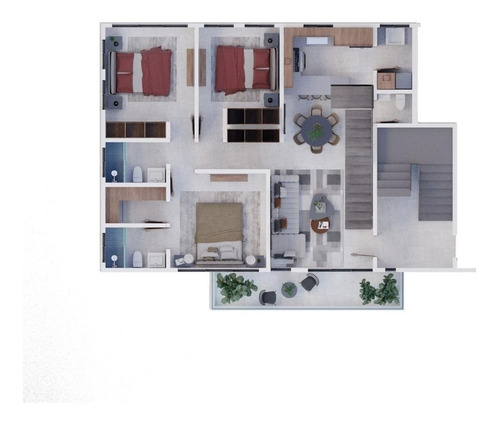 Imagen 10 de 11 de Apartamento Tipo Penthouse De 158 Metros Cerca Al Dorado 2do (eaa-002 A4)