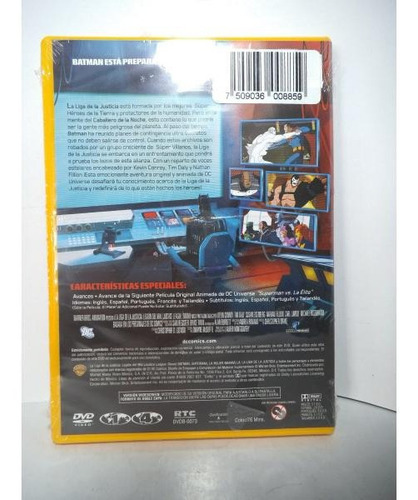 Legion Del Mal Liga De La Justicia Dvd