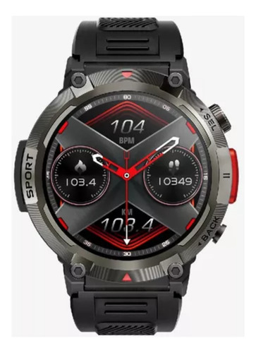 Reloj Inteligente 3atm Impermeable Con Linterna Para Hombre