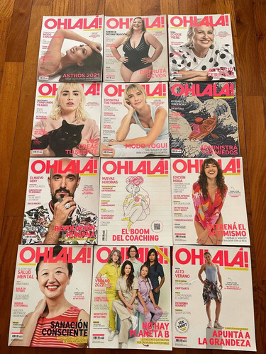 Revistas Ohlala X 12-colección 2001 Completa!