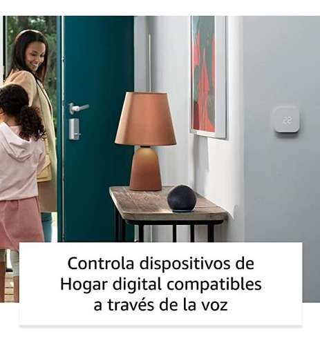 Imagen 2 de 2 de Amazon Echo Dot 5th Gen Con Asistente Virtual Alexa Negro