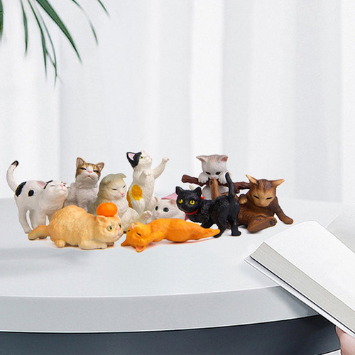 10 Uds. De Juguetes Para Gatitos, Gatos Japoneses, Serie