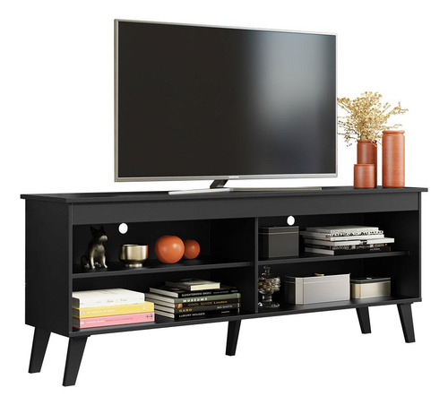 Mueble Mesa Para Tv Rack Madesa Turim Hasta 65'' Nn