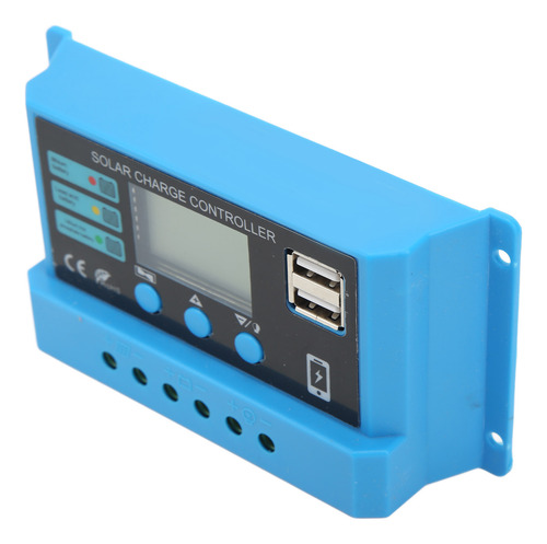 Controlador Solar De 12v 24v, Panel Lcd, Pantalla Fotovoltai
