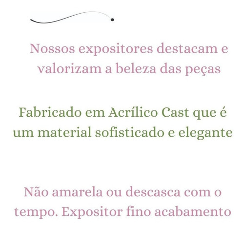 Imagem 6 de 6 de Display Expositor Kit Completo Anéis Bijuterias Jóias 20 Pçs