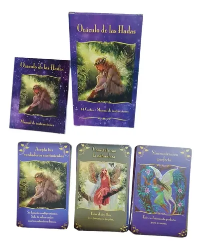 Mazo Cartas Oraculo Tarot De Las Hadas 44 Cartas + Guia | MercadoLibre