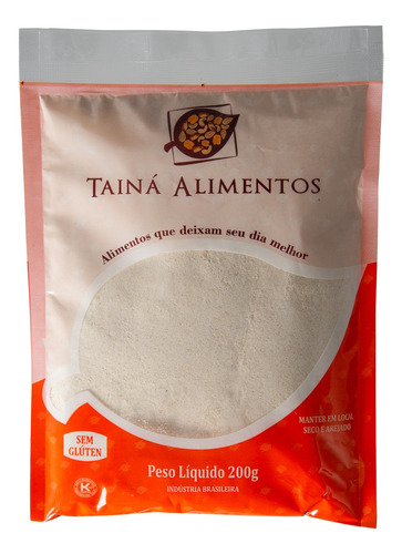 Tainá Alimentos farinha de quinoa sem casca 200g