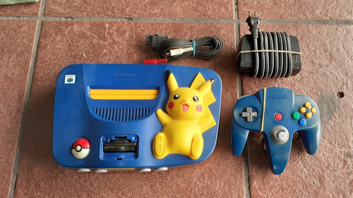 Nintendo 64 Edicion Pikachu, Funcionando 