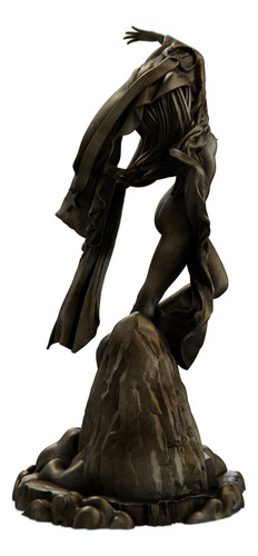 Estátua Nix Personificação Da Noite - Versão 2 Cor Cor Ouro Velho