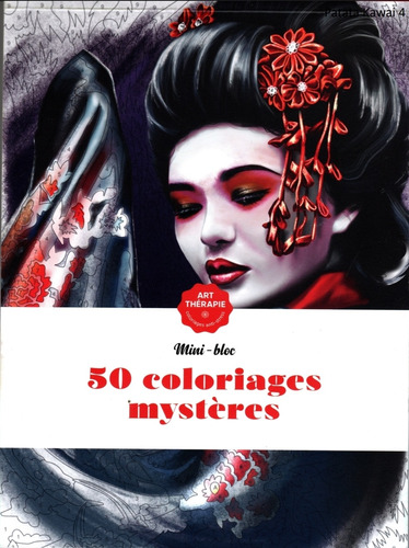 Libro Para Colorear 50 Coloriages Mysteries Anillado 