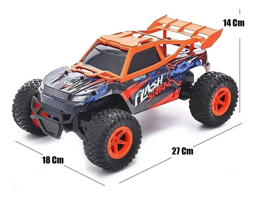 Auto A Control Remoto 4x4 Recargable Corre A 20km/h