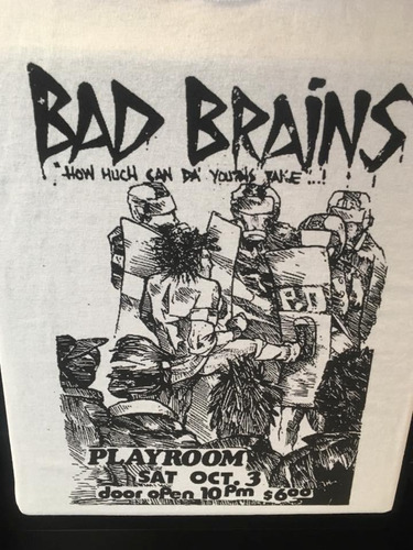 Bad Brains - Hardcore Punk - Polera- Cyco Records