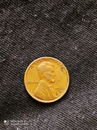 Moneda 1 Centavo De Dólar 1942