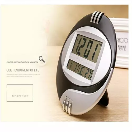 Reloj Digital De Pared Temperatura Fecha Kd-3806n