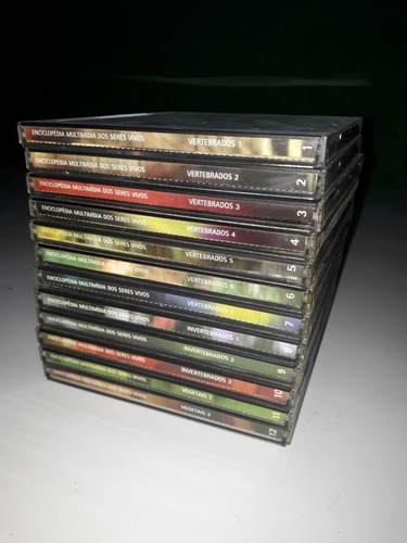 Enciclopédia Multimídia Dos Seres Vivos Com 12 Cd-rom (Usado)