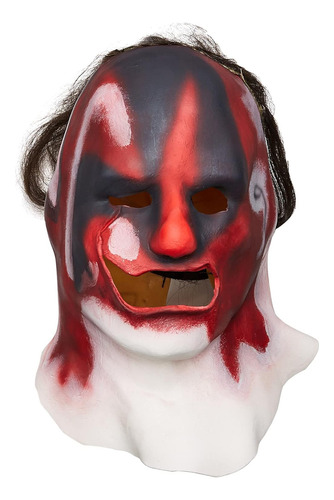 Rubie's Men's Slipknot Clown Full Mask With Hair, Multi, One