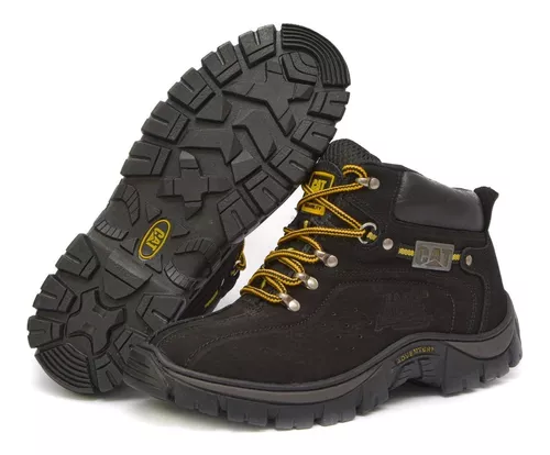 Bota Caterpillar Masculina de Couro Adventure Cat 9820 Original