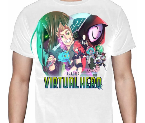 Rubius Virtual Hero - Youtuber - Polera