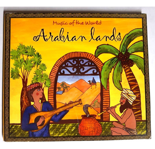 Cd Orig. Oriental Sheik  Music Of The World - Arabian Land 