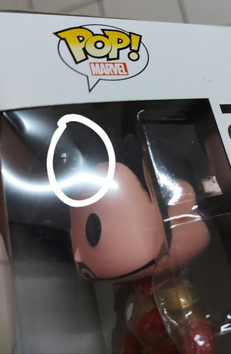 Funko Pop Tony Stark 32 Sdcc 2013 Iron Man (caja Con Daños)