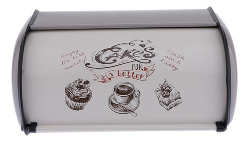 Caja De Hierro Para Guardar Pan, 1 Unidad, Con