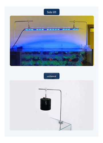 Soporte De Montaje Led Universal Ajustable Para Acuarios, Pe
