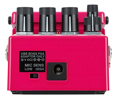 Pedal de efecto Boss Vocoder VO-1 rosa
