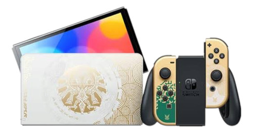 Consola Nintendo Switch Oled 512gb Con Magia Zelda Tears Of (Reacondicionado)