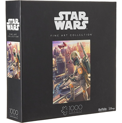 Star Wars - Colección De Bellas Artes - Boba Fett - Rompecab