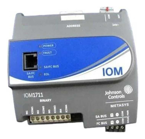 Johnson Controls Ms-iom1711-0 Final Input-output Module 24v